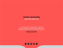 Tablet Screenshot of davidyaghoobi.com